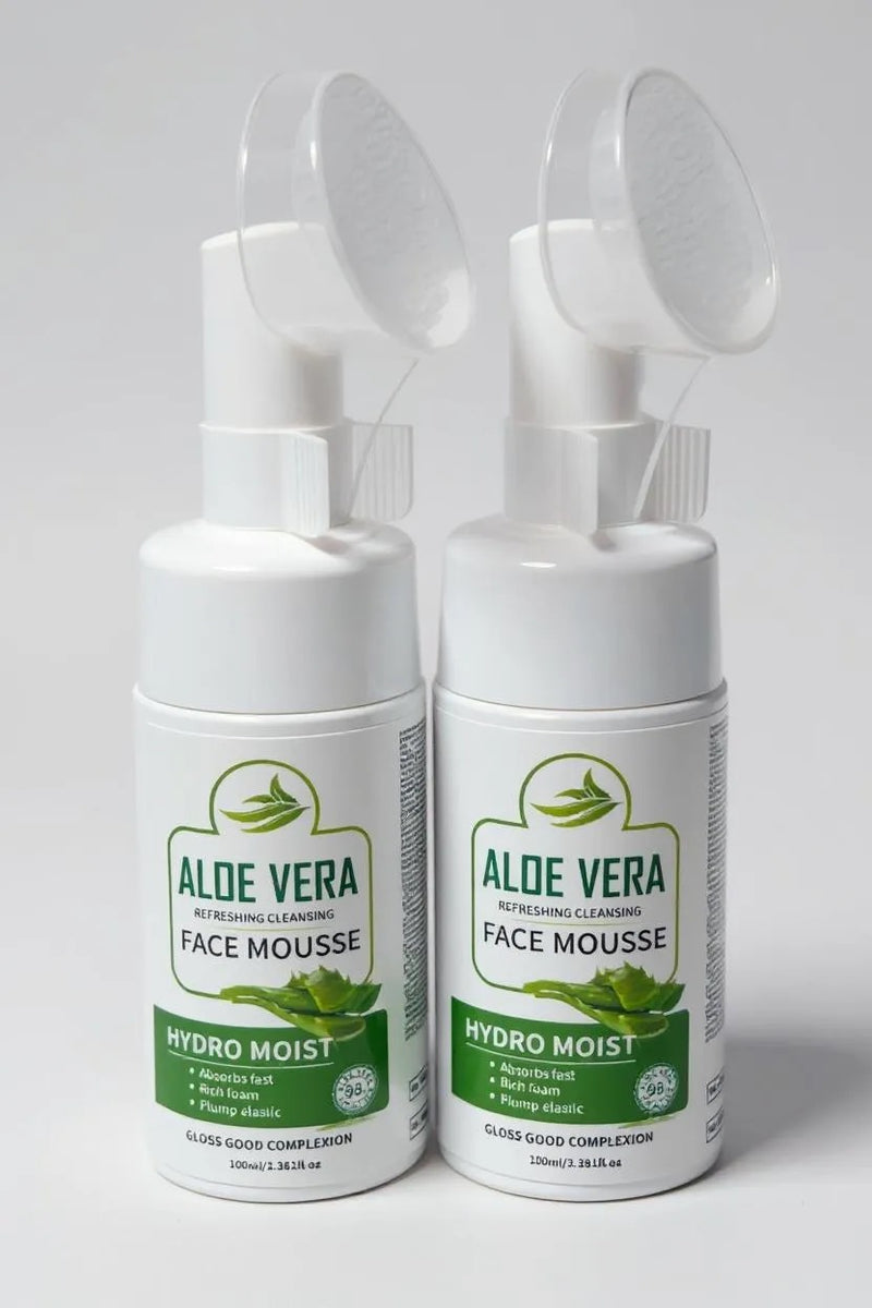 Aloe Vera face cleansing mousse