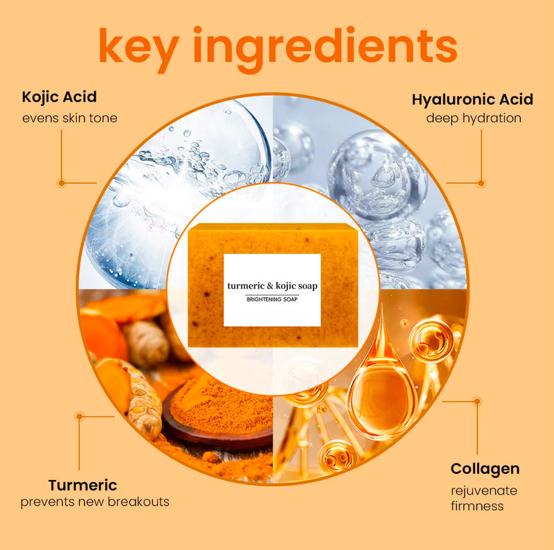 Tumeric and Kojic Soap