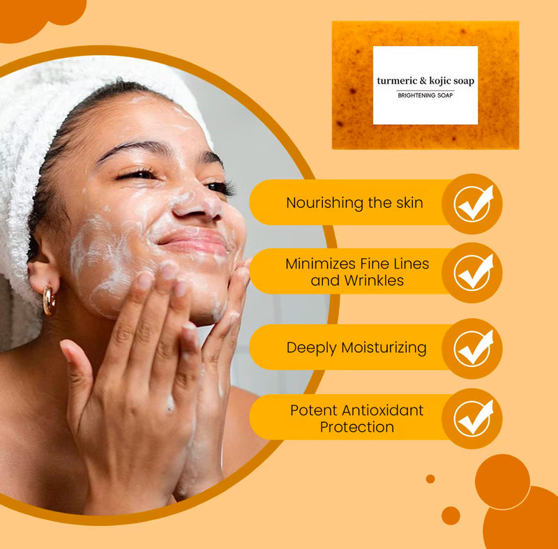 Tumeric and Kojic Soap