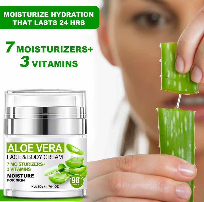 Aloe Vera face and body cream