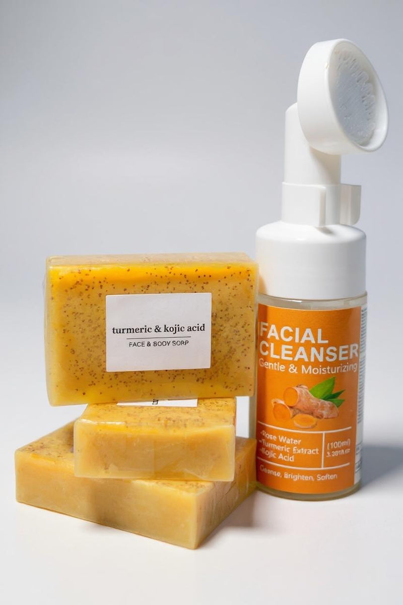 Tumeric Soap and Tumeric cleanser