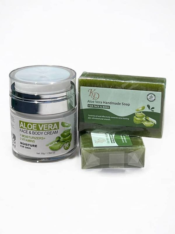 Dou aloe Vera soap and cream